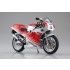 1/12 Honda NSR250R '88 Fighting Red/Ross White Diecast Motorcycle